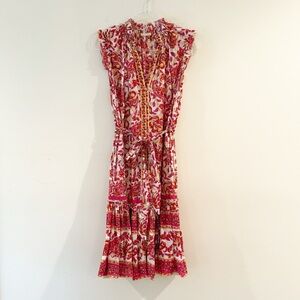 Lola Australia Leo Midi Dress In Floral Paisley Print